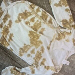 Kate Quinn Kids Blouse in Cream and Gold